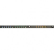 Vertiv Co Geist MN01D9W1-30L138-6PS15D0A10-S 30-Outlets PDU - Metered - IEC 60309 3P+E 60A - 30 x U-Lock IEC 60320 C13 - 230 V AC - 0U - Vertical - Rack Mount - Rack-mountable - TAA Compliance I10094L