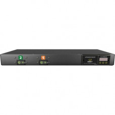 Vertiv Co Geist MN01D1R1-08P448-3TL6A0H10-S 8-Outlets PDU - Metered - NEMA L6-30P - 4 x U-Lock IEC 60320 C13, 4 x U-Lock IEC 60320 C19 - 230 V AC - 1U - Horizontal - Rack Mount - Rack-mountable - TAA Compliance I10115L