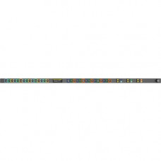 Vertiv Co Geist MN01X4W1-30PN63-3TL56A0A10-S-A 30-Outlets PDU - Basic - NEMA L22-30P - 24 x U-Lock IEC 60320 C13, 6 x U-Lock IEC 60320 C19 - 230 V AC - 0U - Vertical - Rack Mount - Rack-mountable - TAA Compliance I10130L