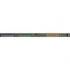 Vertiv Co Geist MN02E9W1-48PZB8-6PS15B0A10-S 48-Outlets PDU - Monitored - IEC 60309 3P+E 60A - 36 x U-Lock IEC 60320 C13, 12 x U-Lock IEC 60320 C19 - 230 V AC - Vertical - Rack Mount - Rack-mountable - TAA Compliance I20068L