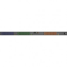 Vertiv Co Geist MN02E9W1-48MI18-6PS6D0A10-S 48-Outlets PDU - Monitored - IEC 60309 2P+E - 42 x U-Lock IEC 60320 C13, 6 x U-Lock IEC 60320 C19 - 230 V AC - Network (RJ-45) - 0U - Vertical - Rack Mount - Rack-mountable - TAA Compliance I20158L