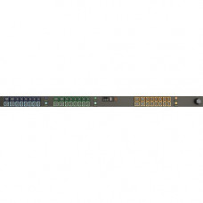 Vertiv Co Geist rPDU MN03E9W1-48PZB8-6PS15D0A10-S 48-Outlets PDU - Monitored - 3P+E (IP67) - 36 x U-Lock IEC 60320 C13, 12 x U-Lock IEC 60320 C19 - 230 V AC - Network (RJ-45) - Vertical - Rack Mount - Rack-mountable - TAA Compliant NI30155L