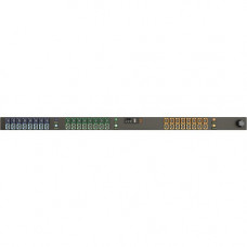 Vertiv Co Geist rPDU MN03E9W1-48L138-6PS15D0A10-S 48-Outlets PDU - Monitored - 3P+E (IP67) - 48 x U-Lock IEC 60320 C13 - 230 V AC - Network (RJ-45) - Vertical - Rack Mount - Rack-mountable - TAA Compliant NI30156L