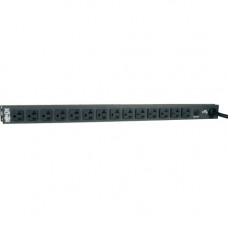 Tripp Lite PDU Basic 120V 20A 5-15/20R 14 Outlet L5-20P Vertical 0URM - 14 x NEMA 5-15/20R - 2.4kW - Horizontal Rackmount, Vertical Rackmount, Wall-mountable - RoHS Compliance PDU1420T