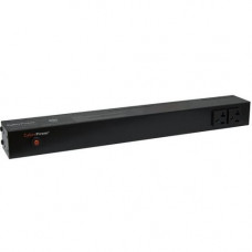 CyberPower Basic PDU20B2F10R 12-Outlets PDU - 12 x NEMA 5-20R - 1U Rack-mountable, Zero U Vertical Rackmount - RoHS Compliance PDU20B2F10R