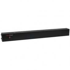 CyberPower Basic PDU20BT8R 8-Outlets PDU - 8 x NEMA 5-20R - 1U Rack-mountable, Zero U Vertical Rackmount - RoHS Compliance PDU20BT8R