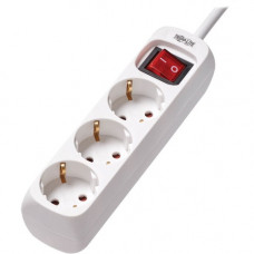 Tripp Lite Protect It! PS3G15 3-Outlets Power Strip - Schuko - 3 x Type F (Schuko) - 4.92 ft Cord - 16 A Current - 230 V AC Voltage - Wall Mountable - White PS3G15