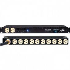 Eaton Pulizzi T982 12-Outlets PDU - 12 x NEMA 5-15R - 1U Rack-mountable - TAA Compliance T982C1-F-SL-015