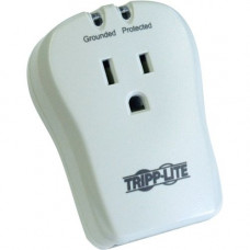 Tripp Lite Notebook Surge Protector Wallmount Direct Plug In 1 Outlet RJ11 - 1 x NEMA 5-15R - 1800 VA - 750 J - 120 V AC Input - 120 V AC Output TRAVELCUBE