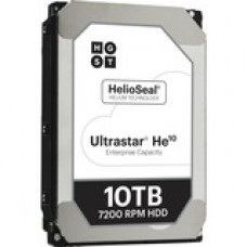 Hitachi HGST Ultrastar He10 10 TB 3.5" Internal Hard Drive - SATA - 7200 - 256 MB Buffer 0F27605