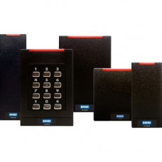 HID iCLASS SE R40 Smart Card Reader - Cable3.50" Operating Range Black - TAA Compliance 920NTCTEK0006J