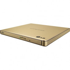 LG GP65NG60 DVD-Writer - Gold - DVD-RAM/&#177;R/&#177;RW Support - 24x CD Read/24x CD Write/24x CD Rewrite - 8x DVD Read/8x DVD Write/8x DVD Rewrite - Double-layer Media Supported - USB 2.0 - Ultra Slim GP65NG60