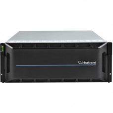 Infortrend EonStor GS 4060R Gen2 SAN/NAS Storage System - 60 x HDD Supported - 60 x HDD Installed - 600 TB Installed HDD Capacity - 60 x SSD Supported - 0 x SSD Installed - 1 x 12Gb/s SAS Controller - RAID Supported 0, 1, 3, 5, 6, 10, 30, 50, 60, JBOD - 6