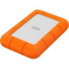 Seagate Technology LaCie Rugged Mini LAC9000633 4 TB Portable Hard Drive - External - Orange - USB 3.0 - 5400rpm - 2 Year Warranty LAC9000633