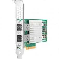 HPE X710-DA2 Fibre Channel Host Bus Adapter - PCI Express 3.0 x8 - 10 Gbit/s - 2 x Total Fibre Channel Port(s) - SFP+ - Plug-in Card P28787-B21