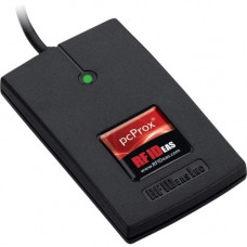 RF IDeas pcProx Smart Card Reader - Contactless - Cable3" Operating Range - USB Black - TAA Compliance RDR-6781AK0