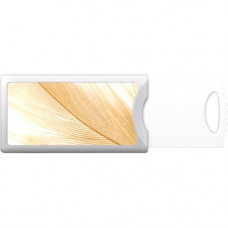 CENTON OTM 8GB Push USB 2.0 Feather Collection, Gold - 8 GB - USB 2.0 - Gold - 1 Year Warranty S1-U2P1FTR01-8G