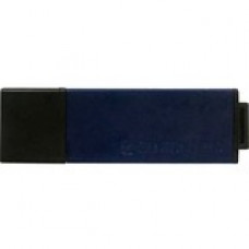 CENTON 64 GB DataStick Pro2 USB 2.0 Flash Drive - 64 GB - USB 2.0 - Sapphire Blue S1-U2T22-64G