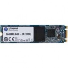 Kingston A400 240 GB Solid State Drive - SATA (SATA/600) - 80 TB (TBW) - Internal - M.2 2280 - 500 MB/s Maximum Read Transfer Rate - 350 MB/s Maximum Write Transfer Rate SA400M8/240G