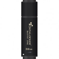 Datalocker Sentry ONE Encrypted Flash Drive - 32 GB - USB 3.1 - 256-bit AES - 5 Year Warranty - TAA Compliant SONE032