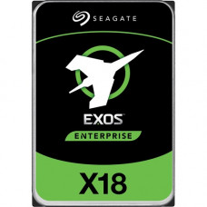 Seagate Exos X18 ST14000NM000J 14 TB Hard Drive - Internal - SATA (SATA/600) - Conventional Magnetic Recording (CMR) Method - Storage System, Video Surveillance System Device Supported - 7200rpm ST14000NM000J