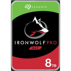Seagate IronWolf Pro ST8000NE001 8 TB Hard Drive - 3.5" Internal - SATA (SATA/600) - Storage System Device Supported - 7200rpm - 256 MB Buffer ST8000NE001-20PK