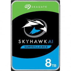 Seagate SkyHawk AI ST8000VE001 8 TB Hard Drive - 3.5" Internal - SATA (SATA/600) - Network Video Recorder Device Supported - 20 Pack ST8000VE001-20PK