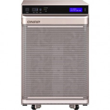 QNAP TS-2888X AI-Ready NAS - Intel Xeon W-2145 Octa-core (8 Core) 3.70 GHz - 8 x HDD Supported - 20 x SSD Supported - 128 GB RAM DDR4 SDRAM - Serial ATA/600, NVMe Controller - 28 x Total Bays - 8 x 3.5" Bay - 20 x 2.5" Bay - 8 x Total Slot(s) - 