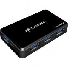 Transcend USB 3.0 4-port Hub - USB - External - 4 USB Port(s) - 4 USB 3.0 Port(s) TS-HUB3K