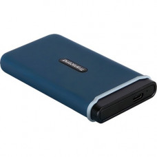 Transcend ESD370C 250 GB Portable Rugged Solid State Drive - External - Navy Blue - Desktop PC, Notebook, Gaming Console Device Supported - USB 3.1 (Gen 2) Type C TS250GESD370C