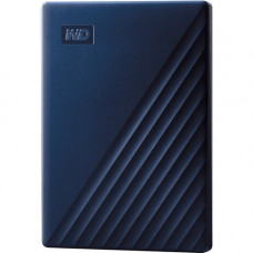 Western Digital WD My Passport for Mac WDBA2F0050BBL 5 TB Portable Hard Drive - External - Midnight Blue - USB 3.2 - 256-bit Encryption Standard - 3 Year Warranty WDBA2F0050BBL-WESN