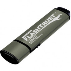 Kanguru FlashTrust USB3.0 Flash Drive with Digitally Signed Secure Firmware - 8 GB SuperSpeed USB3.0 Flash Drive with Secure Firmware, Physical Write Protect Switch, TAA Compliant WP-KFT3-8G