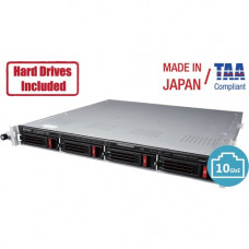 Buffalo TeraStation 5420RN Windows Server IoT 2019 Standard 32TB 4 Bay Rackmount (4x8TB) NAS Hard Drives Included RAID iSCSI - Intel Atom C3338 Dual-core (2 Core) 1.50 GHz - 4 x HDD Supported - 40 TB Supported HDD Capacity - 4 x HDD Installed - 32 TB Inst