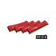 Kingston HyperX Savage Red HX316C9SRK4/32 DDR3-1600 32GB(4x8GB)/1Gx64 CL9 Memory Kit
