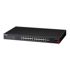 BUFFALO Bs-gs20p Series Switch 24 Ports Managed Desktop, Rack-mountable BS-GS2024P