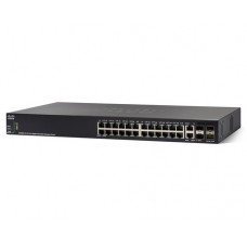 CISCO Small Business Sg350x- 24-port Gigabit Poe Stackable Managed Switch SG350X-24P-K9