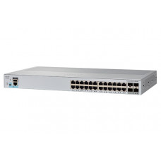 CISCO Catalyst 2960l-24pq-ll Managed Switch 24 Poe+ Ethernet Ports And 4 1/10 Gigabit Sfp+ Ports WS-C2960L-24PQ-LL