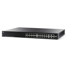 CISCO Small Business Sf350-24 Managed L3 Switch 24 Ethernet Ports & 2 Combo Gigabit Ethernet/gigabit Sfp Ports & 2 1000base-x Ports SF350-24-K9