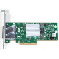 DELL 6gb Dual Port (external) Pci-e Sas Non Raid Host Bus Adapter With Standard Bracket Card Only C0V2H