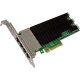 DELL Intel X710 Quad Port 10 Base-t Pcie Ethernet Server Adapter 540-BBVP