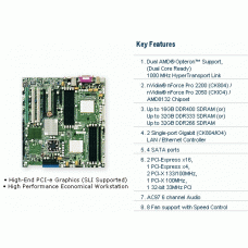 Supermicro Motherboard H8DCI-O Opteron 200/PCI-E/Dual GbE Server Rev 3.02 MB-H8DCI